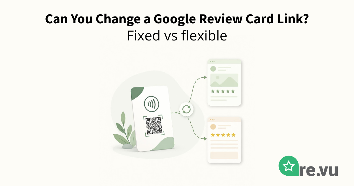 Can You Change a Google Reviews Card Link