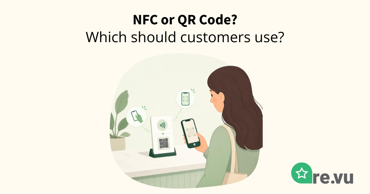 NFC vs QR Code for Google Reviews Which Is Better